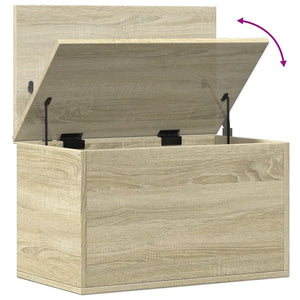 vidaXL Coffre chêne Sonoma 60x35x35 cm Bois d'ingénierie