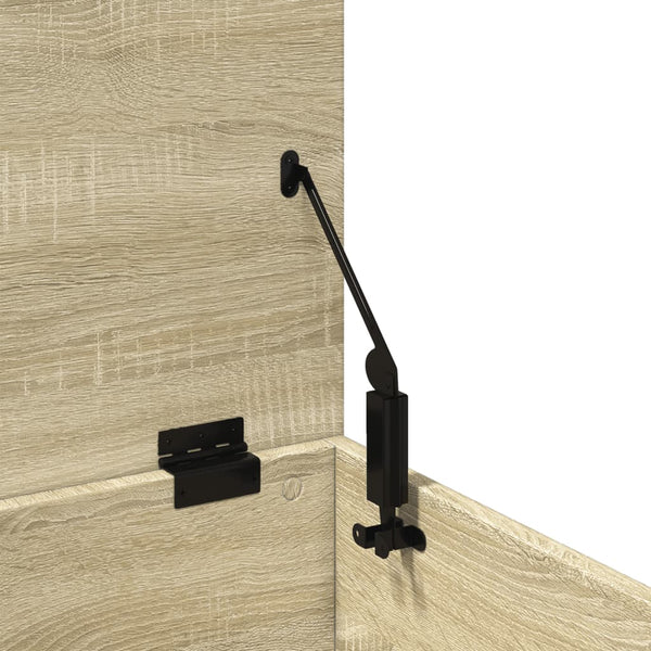 vidaXL Coffre chêne Sonoma 60x35x35 cm Bois d'ingénierie