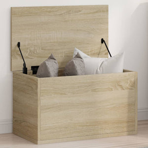 vidaXL Coffre chêne Sonoma 60x35x35 cm Bois d'ingénierie
