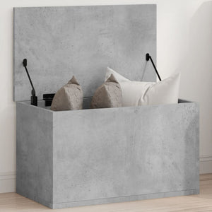 Truhe Betongrau 60x35x35 cm