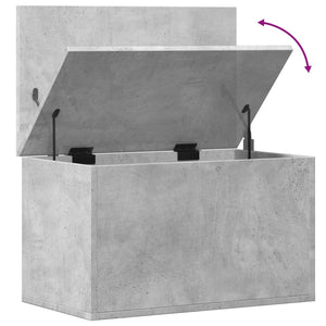 Truhe Betongrau 60x35x35 cm