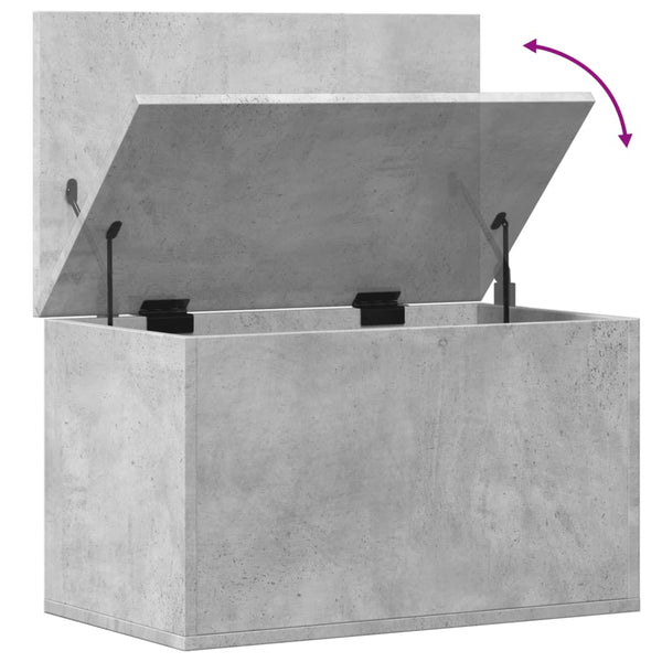 Truhe Betongrau 60x35x35 cm