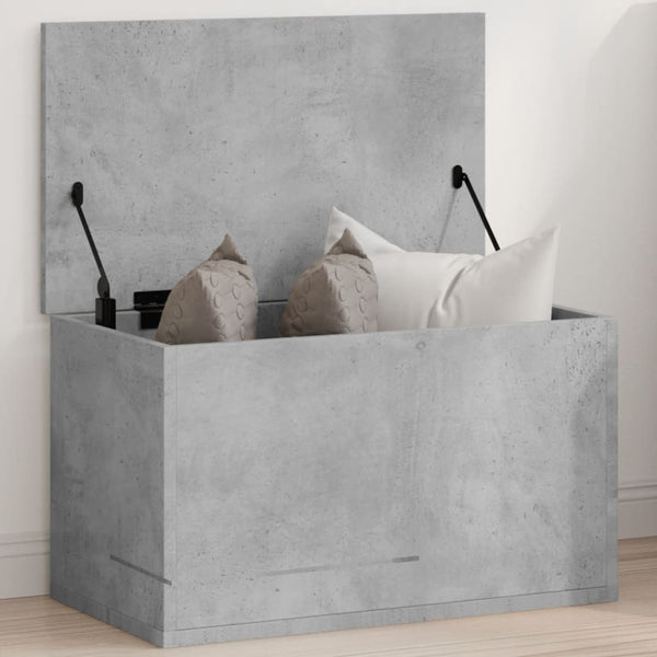 Truhe Betongrau 60x35x35 cm