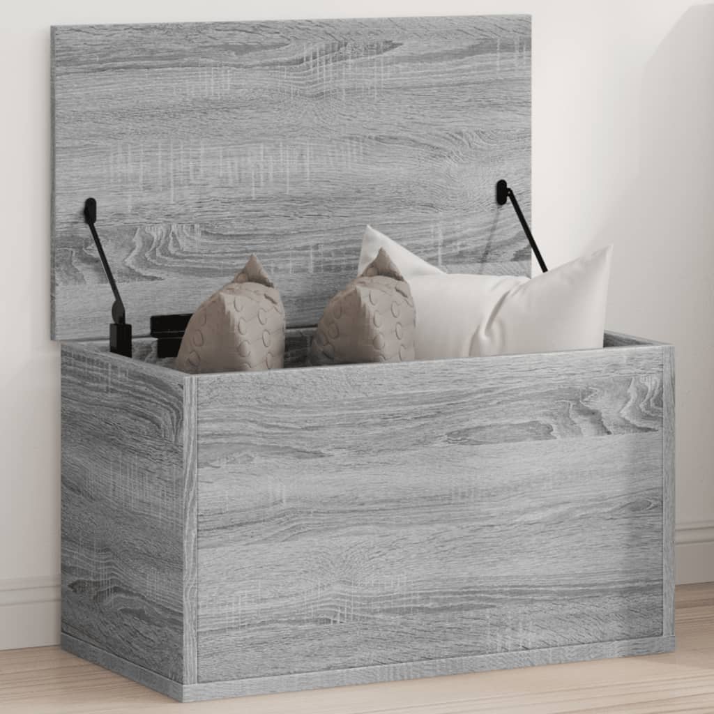 Truhe Grau Sonoma 60x35x35 cm