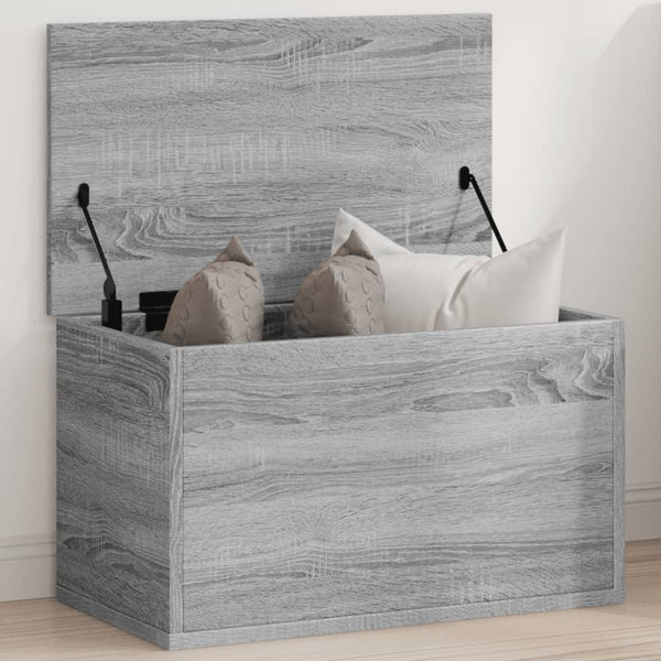 Truhe Grau Sonoma 60x35x35 cm