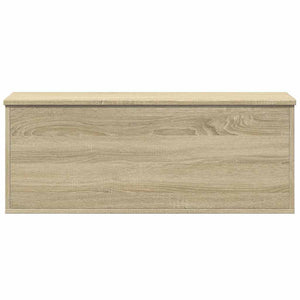 Truhe Sonoma-Eiche 90x35x35 cm