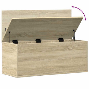Truhe Sonoma-Eiche 90x35x35 cm