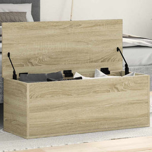 Truhe Sonoma-Eiche 90x35x35 cm