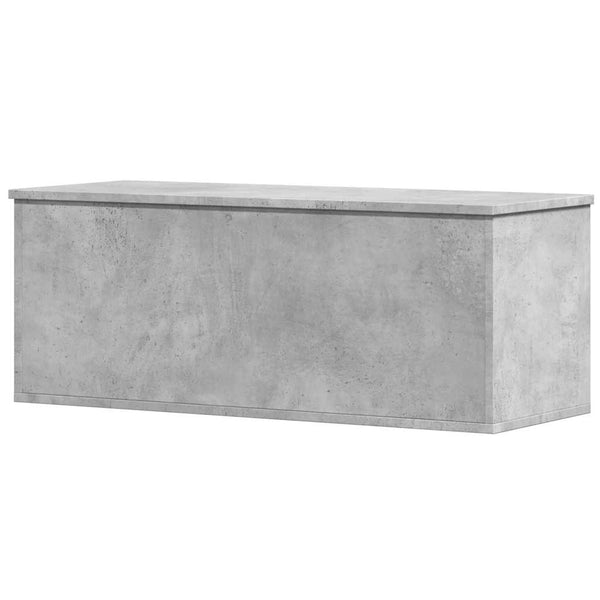 Truhe Betongrau 90x35x35 cm