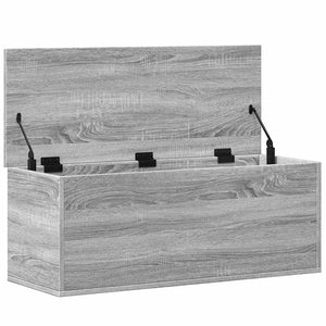 Truhe Grau Sonoma 90x35x35 cm