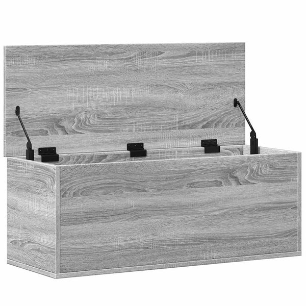 Truhe Grau Sonoma 90x35x35 cm
