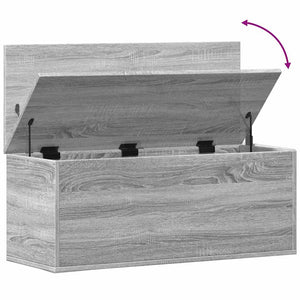 Truhe Grau Sonoma 90x35x35 cm