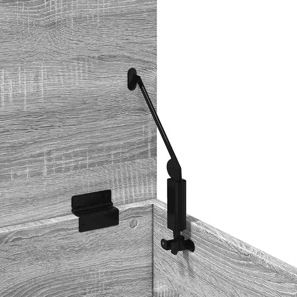 Truhe Grau Sonoma 90x35x35 cm