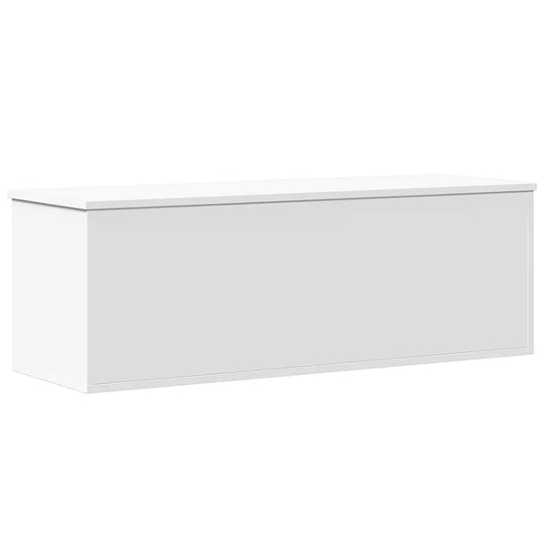 Weiße Truhe 102x35x35 cm