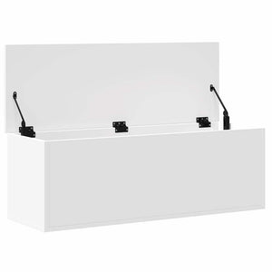 Weiße Truhe 102x35x35 cm