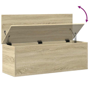 Truhe Sonoma-Eiche 102x35x35 cm