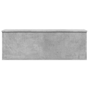 Truhe Betongrau 102x35x35 cm