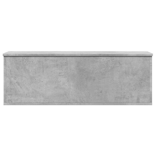 Truhe Betongrau 102x35x35 cm