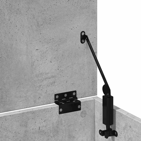 Truhe Betongrau 102x35x35 cm