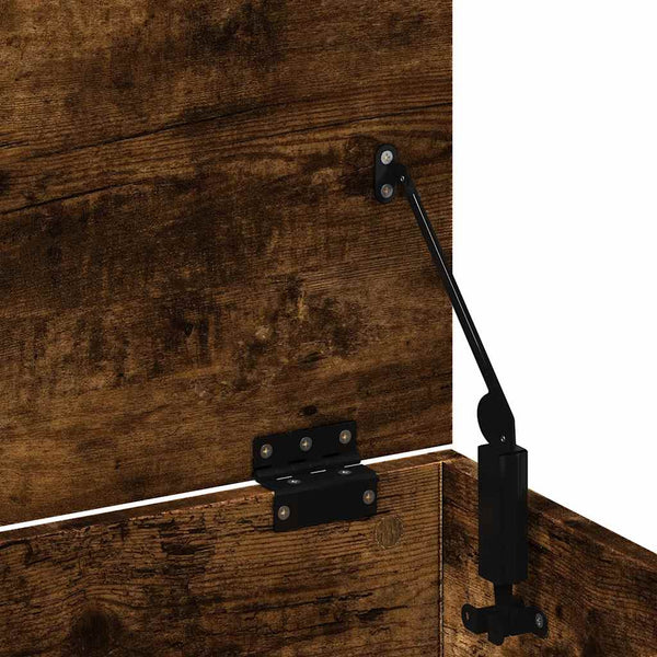 Truhe Räuchereiche 102x35x35 cm