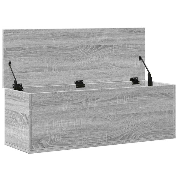 Truhe Grau Sonoma 102 cm