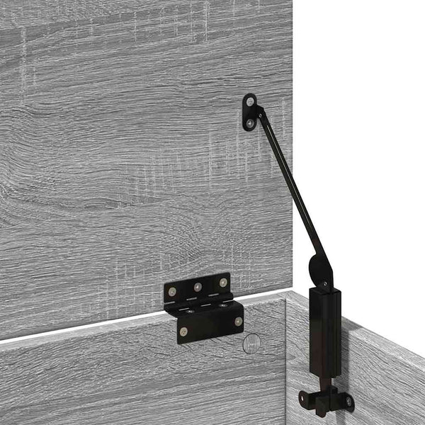 Truhe Grau Sonoma 102 cm