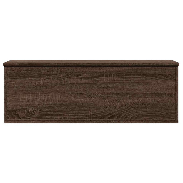 Truhe Braun Eichenoptik 102x35x35 cm