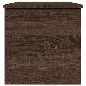 Truhe Braun Eichenoptik 102x35x35 cm