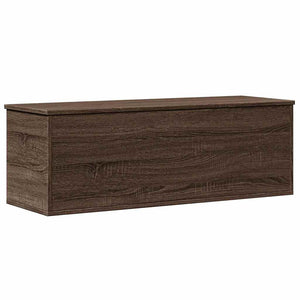 Truhe Braun Eichenoptik 102x35x35 cm