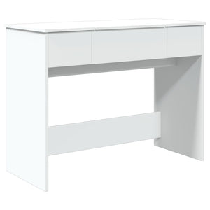 Schminktisch mit Spiegel, Weiß, 100 cm