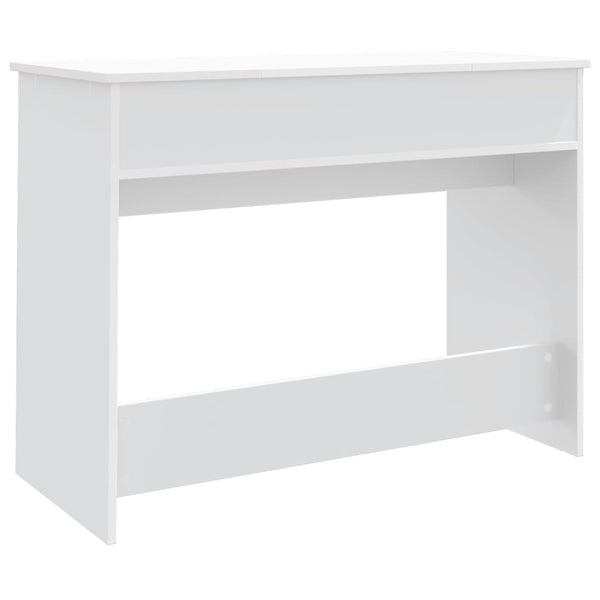 Schminktisch mit Spiegel, Weiß, 100 cm