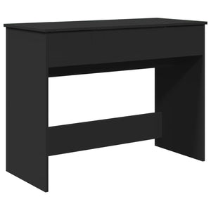 Schminktisch mit Spiegel Schwarz 100cm