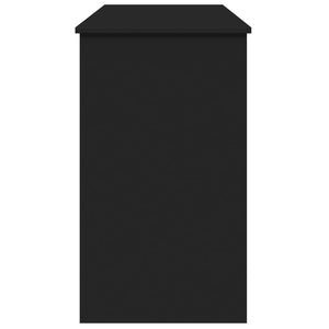 Schminktisch mit Spiegel Schwarz 100cm