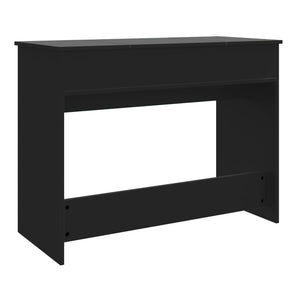 Schminktisch mit Spiegel Schwarz 100cm