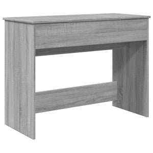Schminktisch Grau Sonoma mit Spiegel 100cm