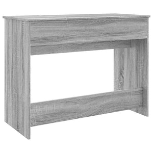 Schminktisch Grau Sonoma mit Spiegel 100cm