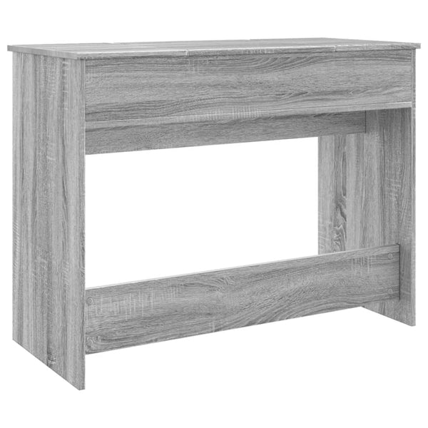 Schminktisch Grau Sonoma mit Spiegel 100cm