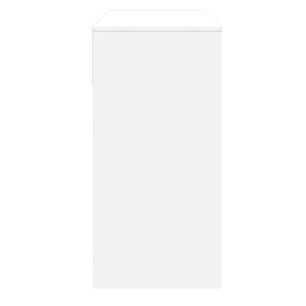 Schminktisch mit Spiegel, Weiß, 80 cm