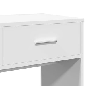 Schminktisch mit Spiegel, Weiß, 80 cm