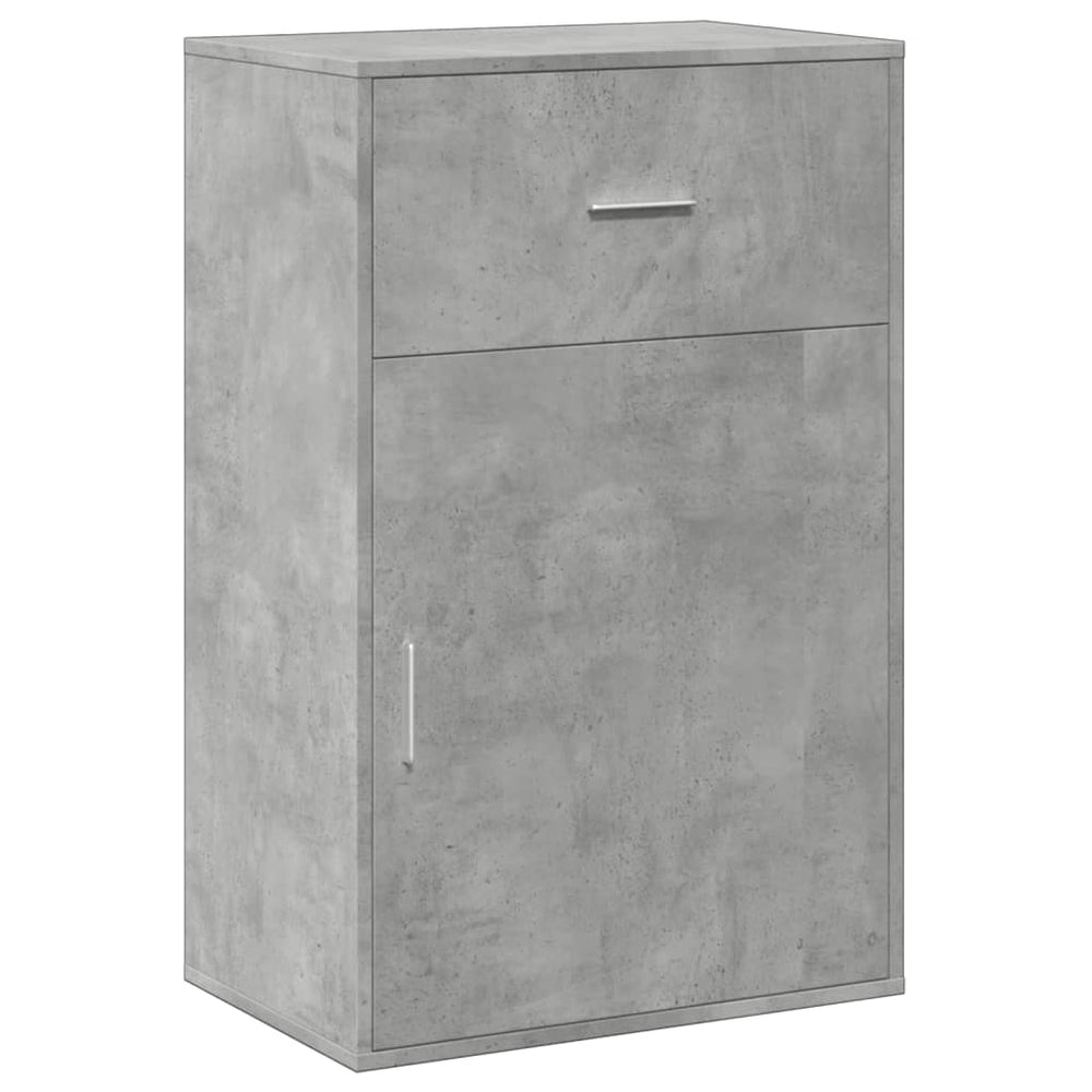 Betongrauer Beistellschrank 56,5x90 cm