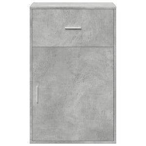 Betongrauer Beistellschrank 56,5x90 cm