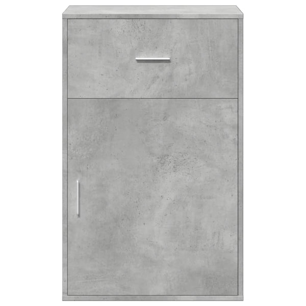 Betongrauer Beistellschrank 56,5x90 cm