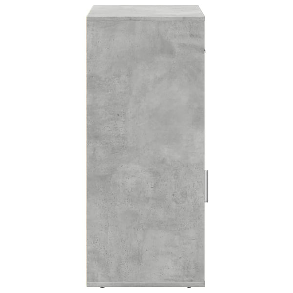 Betongrauer Beistellschrank 56,5x90 cm