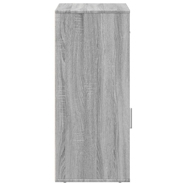 Grauer Beistellschrank Sonoma, 56,5x90 cm