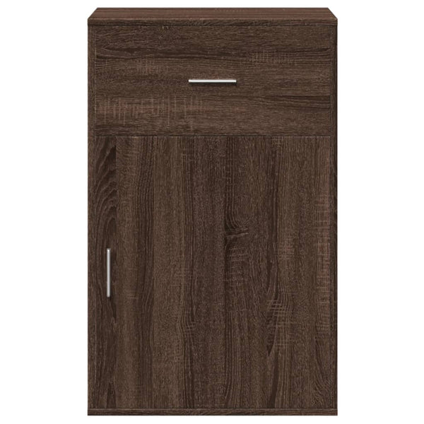 Beistellschrank Braun Eichen-Optik 56,5x39x90 cm