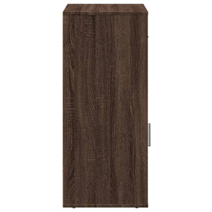 Beistellschrank Braun Eichen-Optik 56,5x39x90 cm