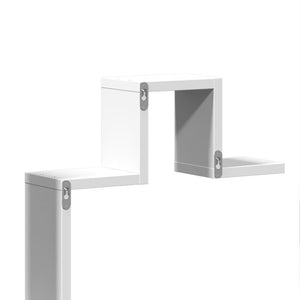 Weißes Wandregal 104,5 cm