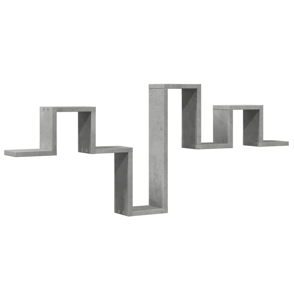Wandregal Betongrau 104,5 cm