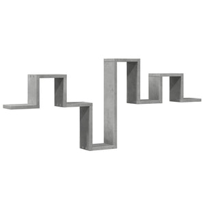 Wandregal Betongrau 104,5 cm