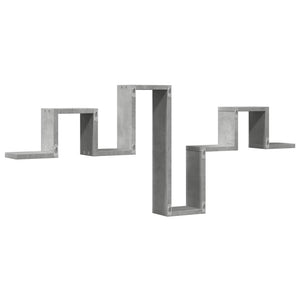 Wandregal Betongrau 104,5 cm